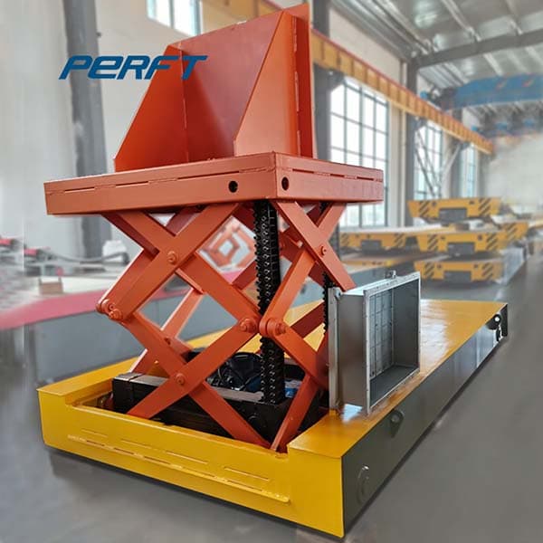 rail transfer carts with integrated screw jack lift table 1-300 ton